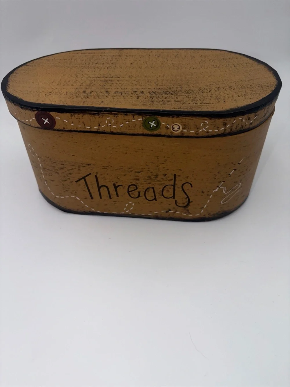 Stacked Decorative Storage Boxes - Family Ties Threads Are Special - Multi-Color
